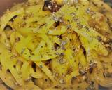 クレソン・ペ-ストのパスタ　イタリアン作り方15写真