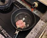 ひき肉とネギのチャーハン☆作り方3写真
