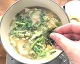 春キャベツと酒粕のお味噌汁作り方7写真