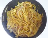 古奈屋風　本格カレーうどん作り方1写真