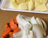 さっぱり鶏肉じゃが♪新じゃがで♪作り方1写真