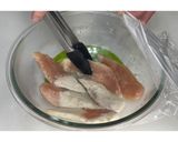 長ねぎとささみのごまマヨサラダ★動画あり作り方8写真