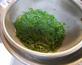 アカモク(ぎばさ)の酢味噌和え作り方2写真