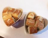 朝食、おやつに＊パンプディング作り方5写真