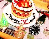 ❄︎フレジェ風❤️簡単チーズケーキ❄︎作り方13写真
