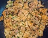 簡単夕食肉料理☆豚バラのニラだれ辛み焼き作り方12写真