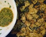 簡単夕食肉料理☆豚バラのニラだれ辛み焼き作り方13写真
