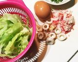 ※レタスの炒飯※作り方1写真