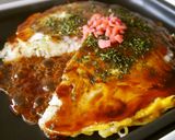 関西で人気の笑い焼みたいなお好み焼き作り方7写真