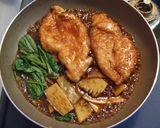 鶏ムネ肉で作る☆鶏のやわらか丼作り方8写真