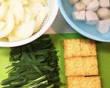 コストコプルコギ肉ですき焼き風作り方1写真