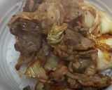 簡単豚キムチ丼作り方3写真