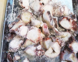 タコとしめじの海鮮オイスターソース炒め作り方1写真