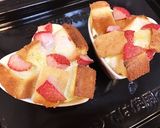 朝食、おやつに＊パンプディング作り方8写真
