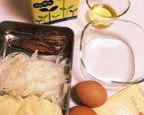 耐熱皿で作る！重ね焼き豆乳オムレツ作り方1写真