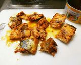 鯖の味噌煮缶で作る鯖の竜田揚げ☆味付不要作り方1写真