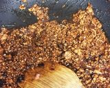 白菜と厚揚げのひき肉入り味噌煮作り方2写真