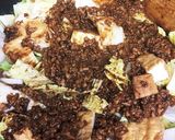 白菜と厚揚げのひき肉入り味噌煮作り方4写真