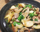 ご飯おかわり！かぶと豚肉のこってり炒め作り方5写真