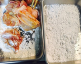 大さじ4杯の油で作る鶏モモ唐揚げ作り方1写真