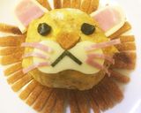 子供が喜ぶ♡ライオンデコオムライス！作り方10写真