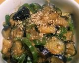 我が家の味♪茄子とピーマンの甘味噌炒め作り方9写真