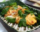 トマトとバジルのチーズオムレツ作り方7写真