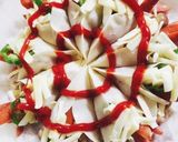 餃子の皮でお手軽ピザ♪作り方5写真