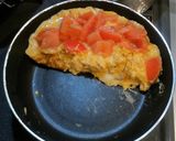 タマトマふんわりチーズオムレツ！作り方5写真