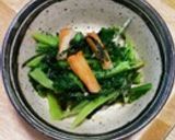 青菜（春菊）の磯辺和え作り方8写真