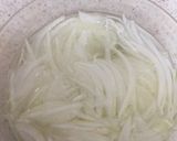 新玉ねぎと水菜のサラダ☆醤油麹ドレ♪作り方1写真