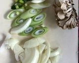 焼肉タレで焼うどん♪作り方1写真