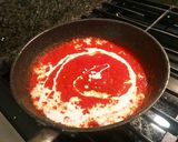 絶っ品！！海老のトマトクリームパスタ♡作り方9写真