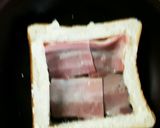 ベーコンエッグな朝ごパン作り方4写真