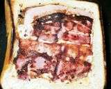 ベーコンエッグな朝ごパン作り方10写真