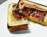ベーコンエッグな朝ごパン作り方12写真