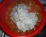 オイルひとかけでうま～♡しらす丼作り方1写真