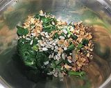 減塩★ほうれん草のナッツ和え作り方4写真