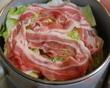 超簡単!!豚バラと白菜のミルフィーユ♫♬作り方1写真