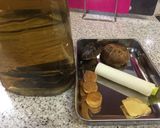干し貝柱と干し椎茸の炊き込みご飯作り方1写真