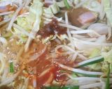 簡単❤辛味噌タンメン(*^O^*)♪作り方3写真