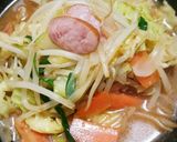 簡単❤辛味噌タンメン(*^O^*)♪作り方6写真