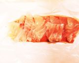 ☆白身魚の生ハムじめ作り方1写真