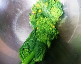 菜の花の薄焼き卵巻き作り方4写真