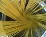 定番♪べーコンとトマトのパスタ作り方5写真