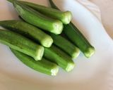 マヨ入り☆超簡単❗️オクラの胡麻和え作り方1写真