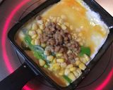 納豆とコーンのオムレツ作り方4写真
