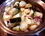 ほっとする味 里芋とイカの煮物作り方3写真