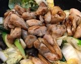 鶏と菜の花のピーナッツバター炒め作り方7写真