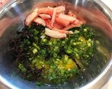 カニ風味 中華風オムレツの甘酢あんかけ作り方1写真